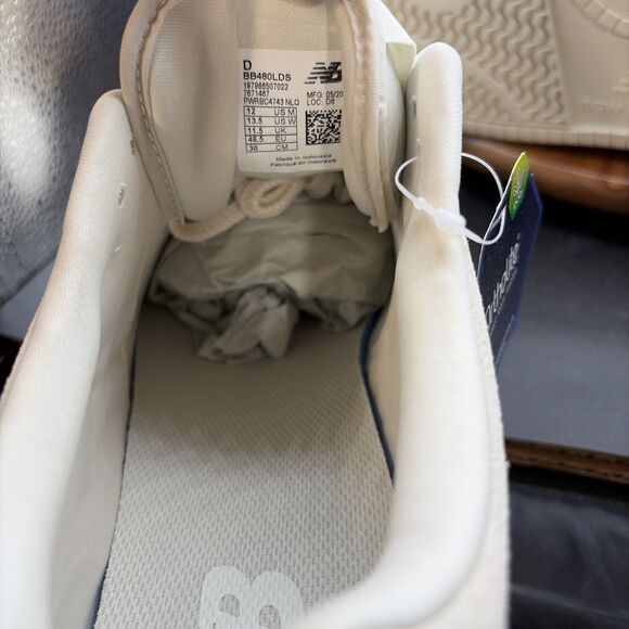 New Balance 480 Court Mens Size 12 Running Shoes Beige Sneakers BB480LDS main image 7